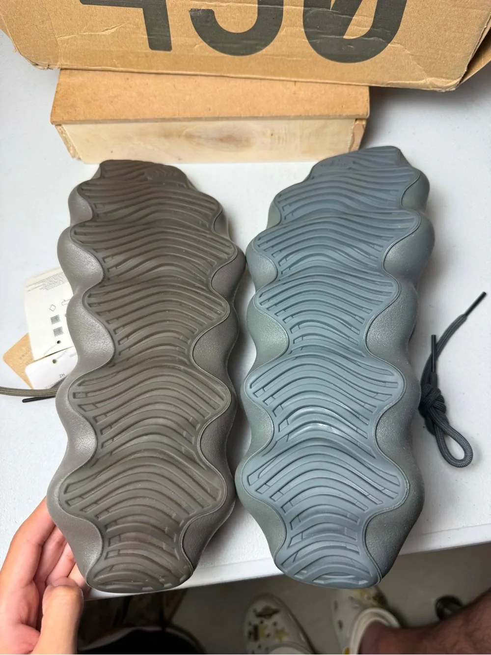 New Mix match Adidas Yeezy 450 Sz 12 not the same shoe
